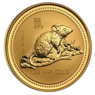 Lunar I: Rok Myszy 1 uncja Złota 1996