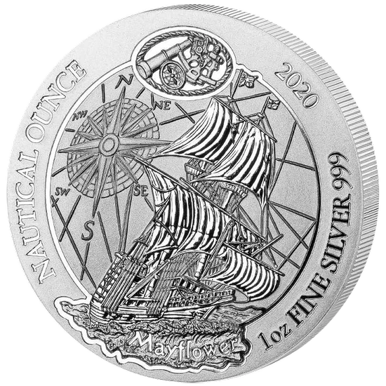 Nautical Ounce: Mayflower 1 uncja Srebra 2020