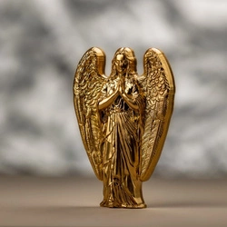 Cook Islands: Angel of Mercy pozłacany 3 uncje Srebra 2023 Silk Ultra High Relief