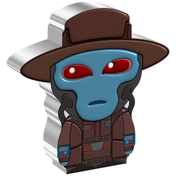Niue: Star Wars - Cad Bane Chibi Coin kolorowany 1 uncja Srebra 2022 Proof