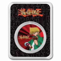 Niue: Yu-Gi-Oh! Joey Wheeler kolorowany - 25. rocznica 1 uncja Srebra 2022 