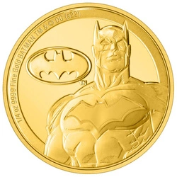 Niue: DC Comics - Batman 1/4 uncji Złota 2022 Proof
