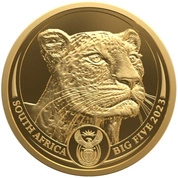 Big Five II: Leopard 1/4 uncji Złota 2023 Proof