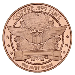 Donald Trump Defender of Freedom 1 uncja Miedzi