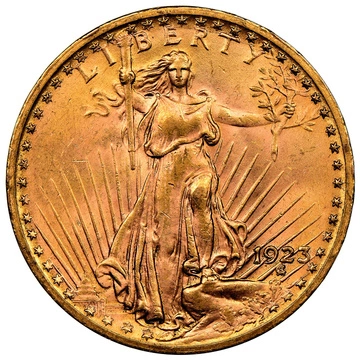 Saint-Gaudens Double Eagle $20 Złoto 1923