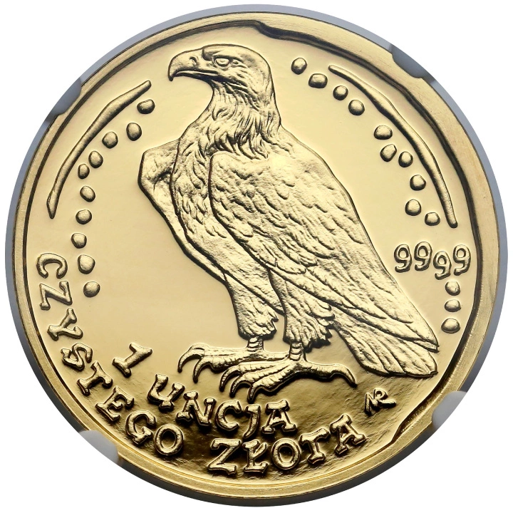 Narodowy Bank Polski: Orzeł Bielik 1 uncja Złota 2013