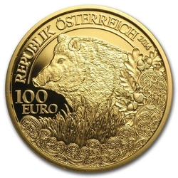 Wildlife in our Sights: Dzik 100 Euro 2014 Proof