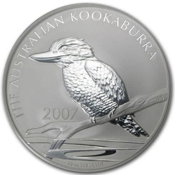 Kookaburra 10 uncji Srebra 2007