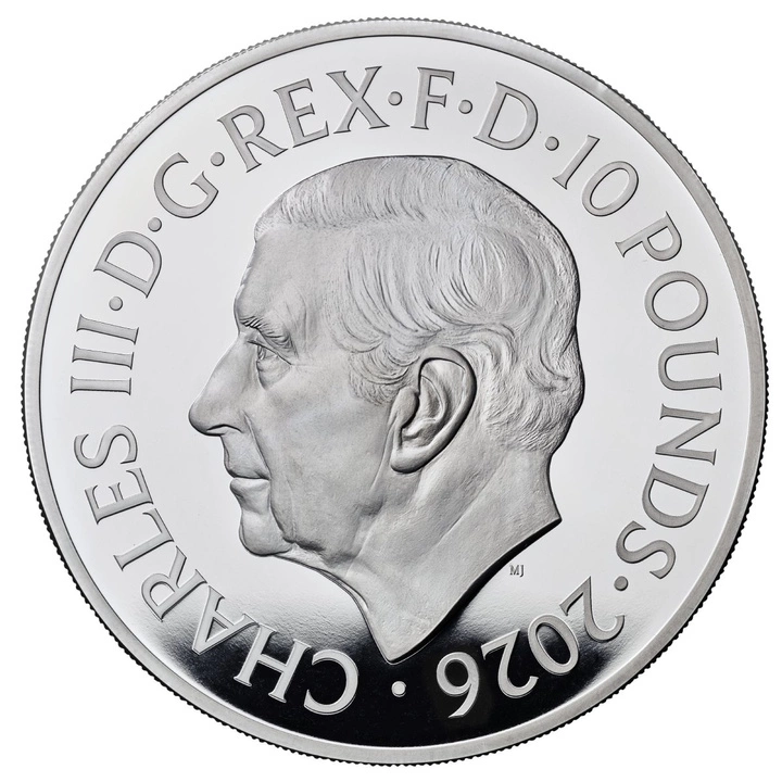 Royal Mint Lunar: Rok Konia 5 uncji Srebra 2026 Proof