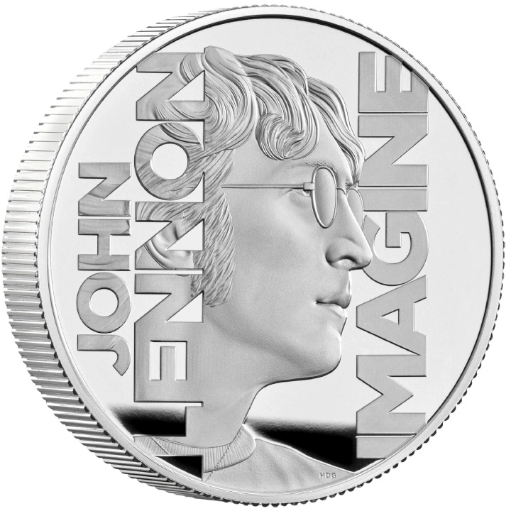 John Lennon 2 uncje Srebra 2025 Proof