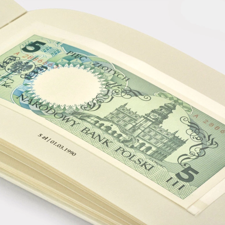 Zestaw banknotów NBP "Miasta polskie"