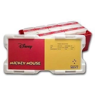 Myszka Miki Parowiec Willie 1 uncja Srebra 2017