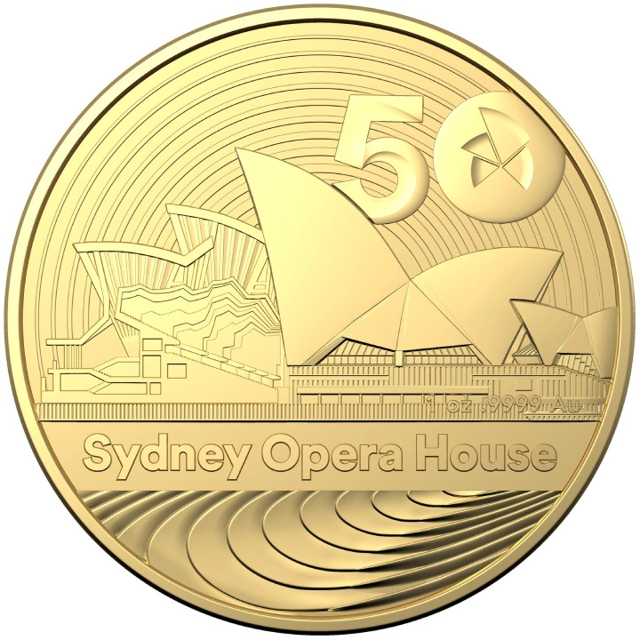RAM: 50th Anniversary of the Sydney Opera House 1 uncja Złota 2023