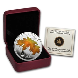 Klon Cukrowy - Kropla Deszczu 1 uncja Srebra 2012