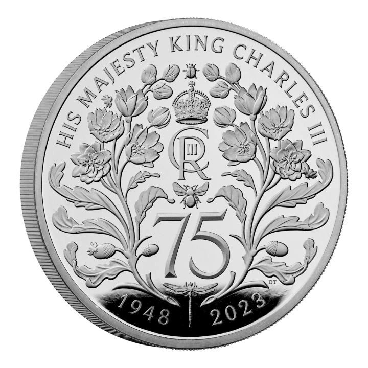 Zestaw 5 monet Wielka Brytania Miedzionikiel 2023 Premium Proof Commemorative Coin