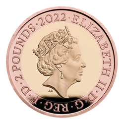 Celebrating the Life and Legacy of Dame Vera Lynn £2 Złoto 2022 Proof 