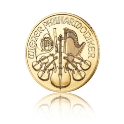 Wiedeński Filharmonik 1/10 uncji Złota 2023