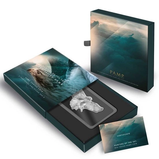 Hunters of the Sky: Myszołów Rdzawosterny 1 uncja Srebra 2020 Proof