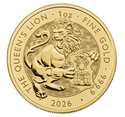 The Royal Tudor Beasts: The Queen’s Lion 1 uncja Złota 2026 