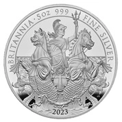 Britannia 5 uncji Srebra 2023 Proof