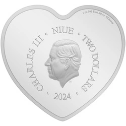 Niue: Disney - Only For You kolorowany 1 uncja Srebra 2024 Proof