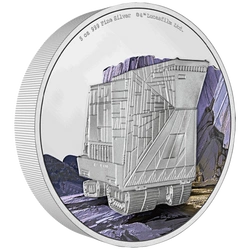 Niue: Star Wars - Sandcrawler kolorowany 5 uncji Srebra 2022 Proof