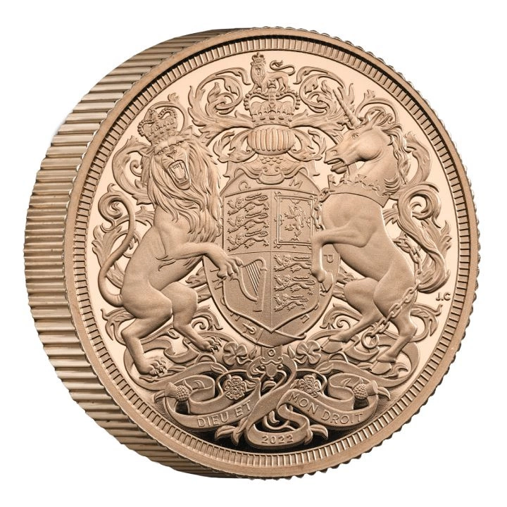 Wielka Brytania: Memorial Sovereign 2022 Proof Piedfort