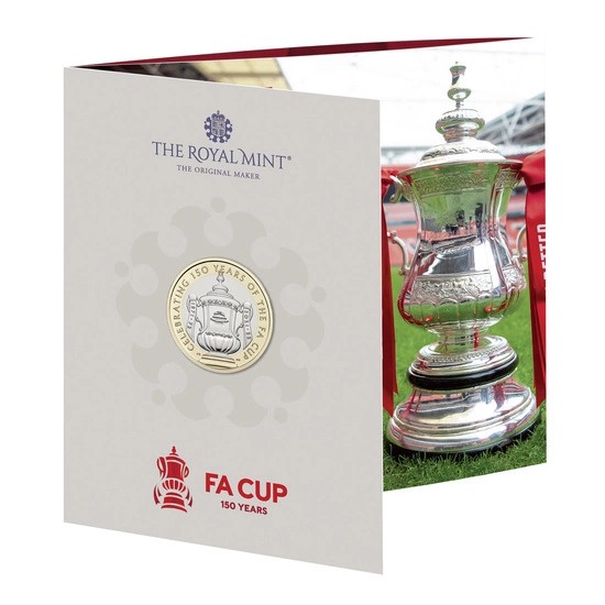 The 150th Anniversary of the FA Cup Miedzionikiel £2 2022