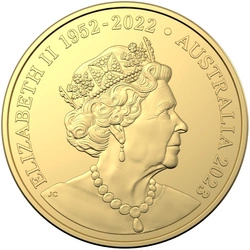 35th Anniversary of Edward the Emu kolorowany, pozłacany 20c Miedzionikiel 2023