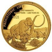 Congo: Prehistoric Life - Mamut 0.5 grama Złota 2021