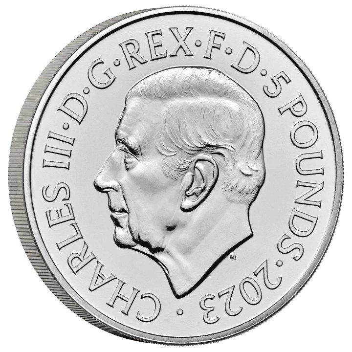 Pride of England £5 Miedzionikiel 2023