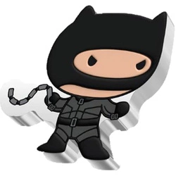 Niue: The Batman - Catwoman Chibi Coin kolorowany 1 uncja Srebra 2022 Proof