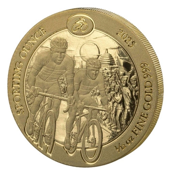 Rwanda: Sporting Ounce - Cycling 1/12 uncji Złota 2025