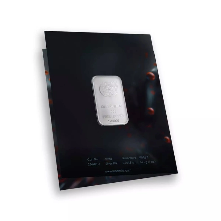 Sztabka The Holy Land Mint - Human Cats - Jimmy kolorowana 1 uncja Srebra 2025