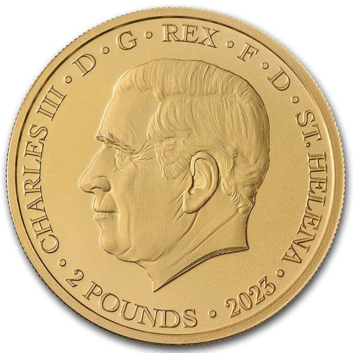 St Helena: Goddesses - Eos and the Horses 1/4 uncji Złota 2023