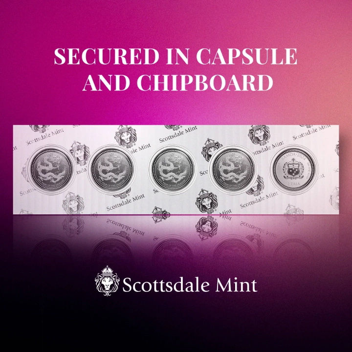 Samoa: Year of the Dragon 1 uncja Srebra 2024 Prooflike