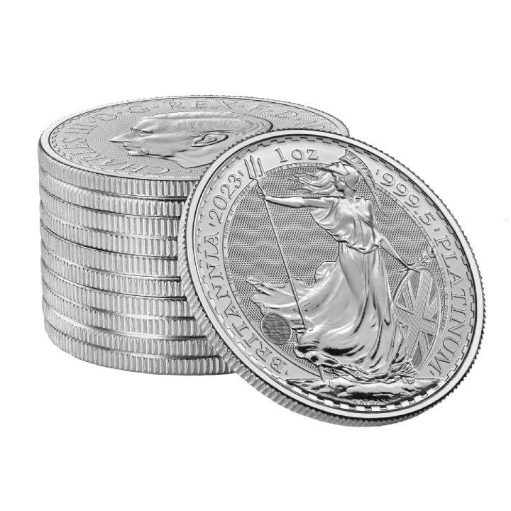 Britannia - King Charles III 1 uncja Platyny 2023