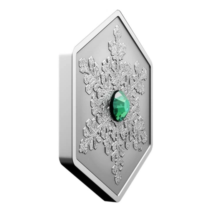 Canada: Snowflake 1 uncja Srebra 2025 Reverse Proof