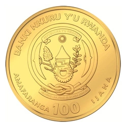 Rwanda: Sporting Ounce - Cycling 1/12 uncji Złota 2025