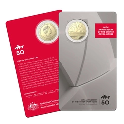 RAM: 50th Anniversary of the Sydney Opera House 50c Brąz Aluminiowy 2023