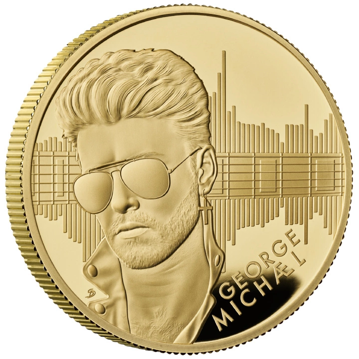 George Michael 2 uncje Złota 2024 Proof