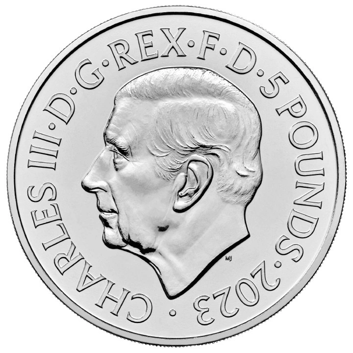 Pride of England £5 Miedzionikiel 2023