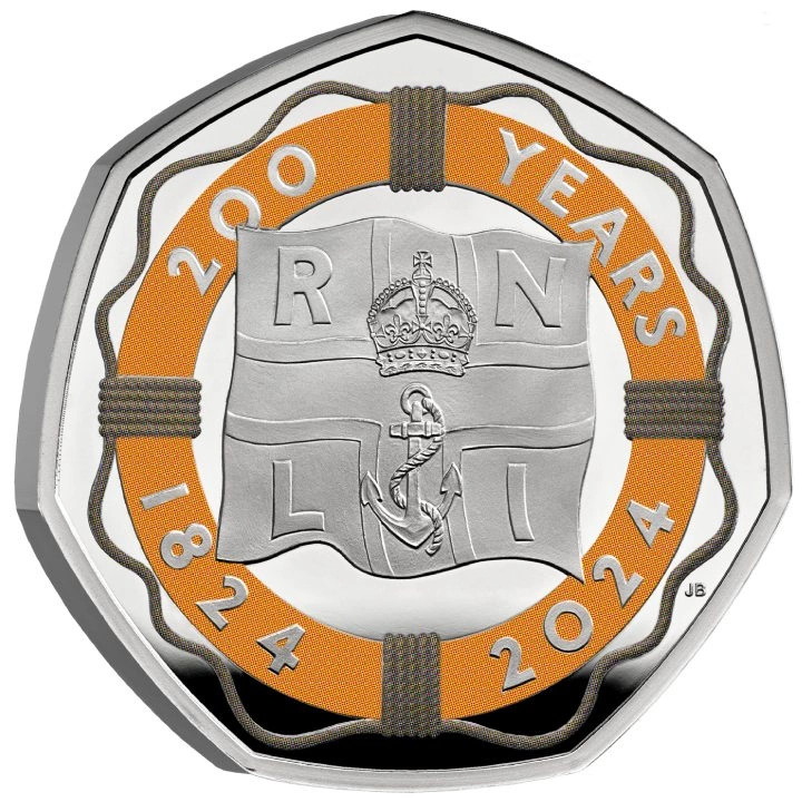 Zestaw 13 srebrnych monet Wielka Brytania 2024 Proof