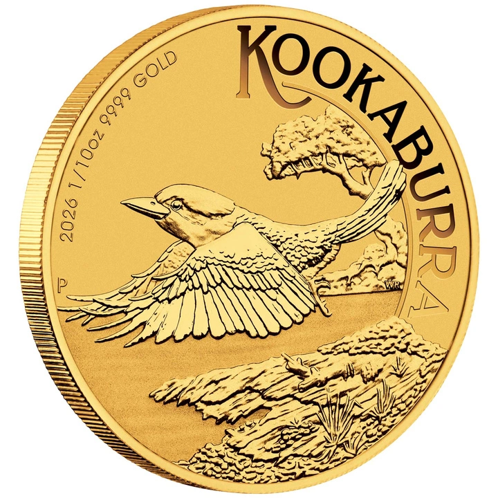 Kookaburra 1/10 uncji Złota 2026