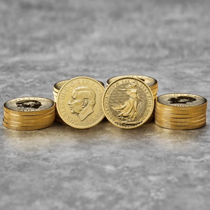 Britannia - King Charles III 1 uncja Złota 2023