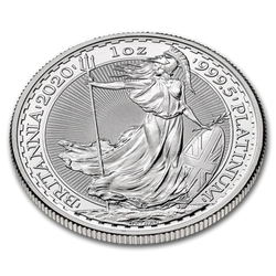 Britannia 1 uncja Platyny 2020