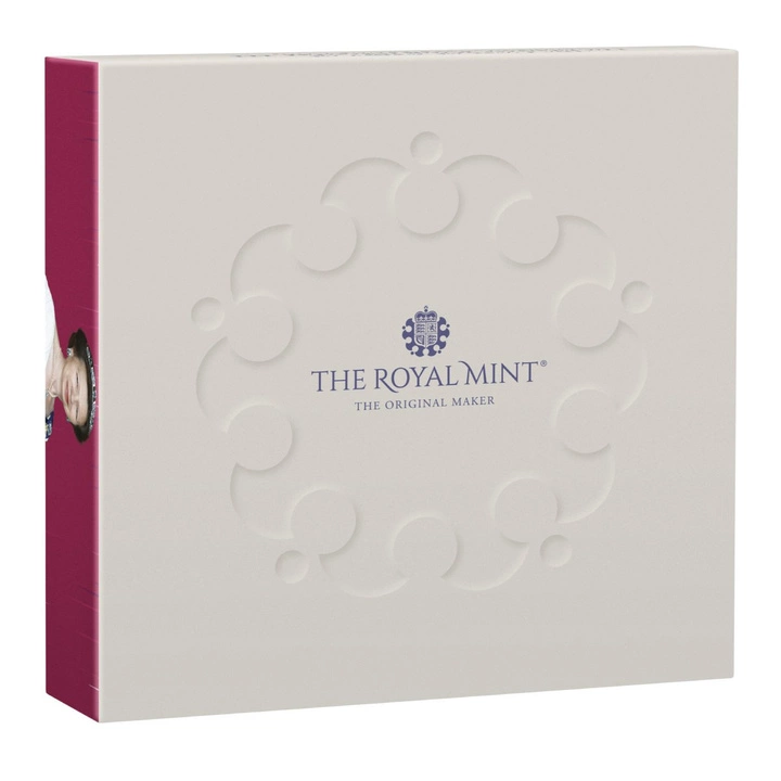 The 75th Birthday of HRH The Princess Royal £5 Srebro 2025 Proof