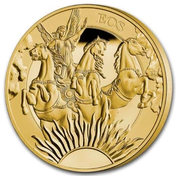 St Helena: Goddesses - Eos and the Horses 1/4 uncji Złota 2023