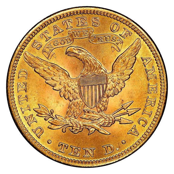 Liberty Head $10 Złoto 1901