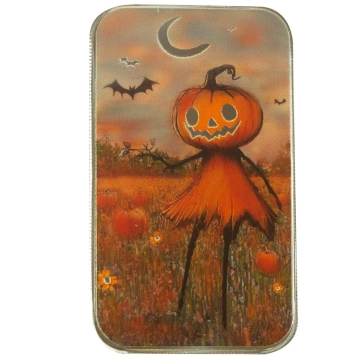 Sztabka Scottsdale Mint - Halloween Carving Time kolorowana 1 uncja Srebra 2025